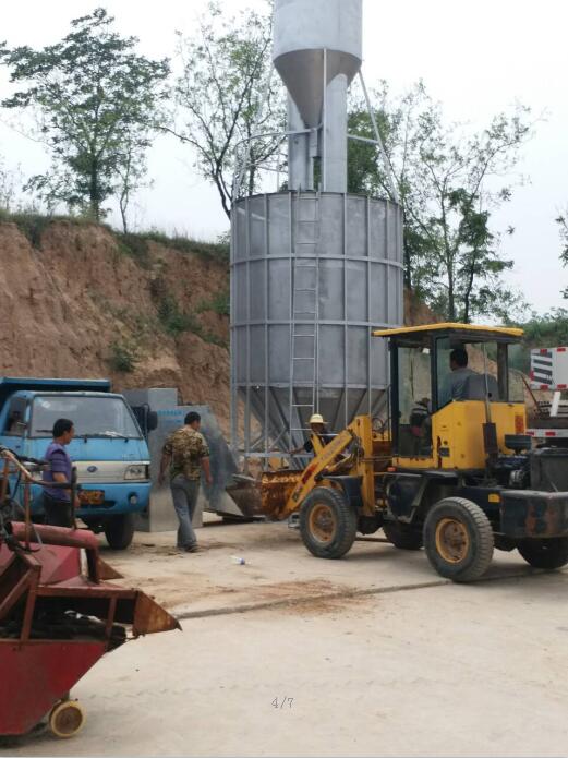 山西長治玉米糧食烘干機安裝現(xiàn)場